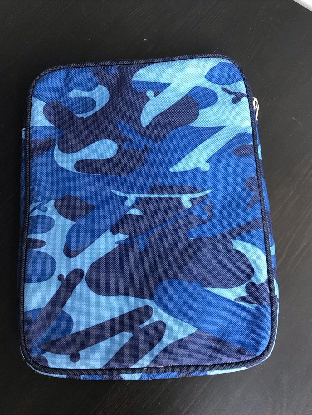 Pottery Barn Kids iPad Case Blue Camo